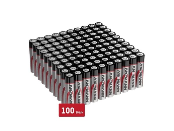 Ansmann AAA-batteri Micro AAA LR03 100er Box Alkali-mangan 1.5 V 100 stk