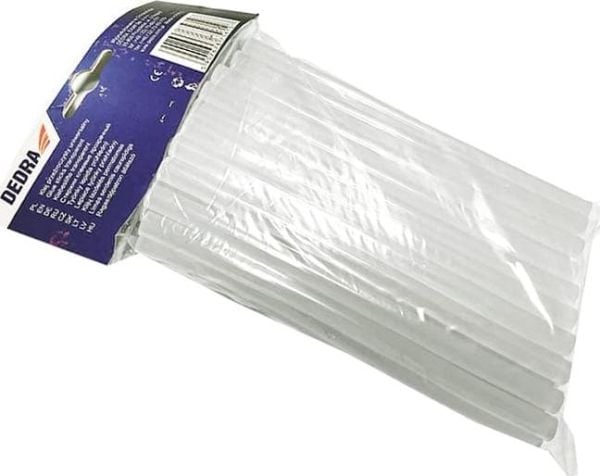 Dedra klebepatroner 11 mm x 200 mm transparente 50 stk 1 kg DED7561