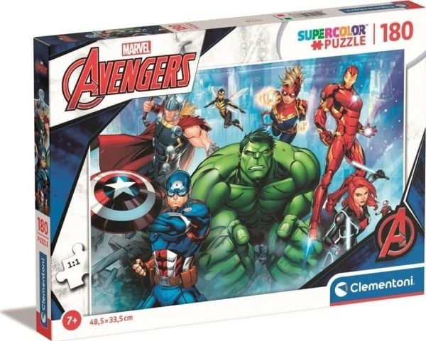 Clementoni The Avengers, 180 kpl, Sarjakuvat, 7 vuosi/vuosia