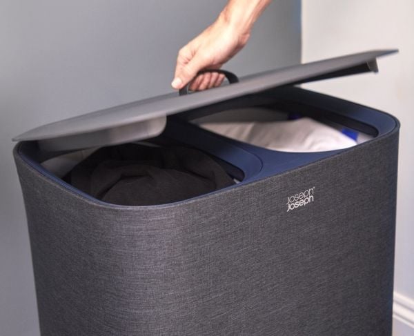 Joseph Joseph 50004, 90 l, Rektangulær, Bomull, Polyester, Sort, Sort, Håndvask/maskinvask