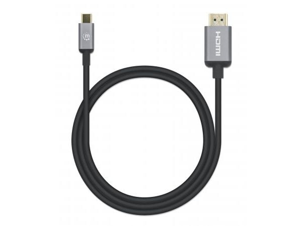 Manhattan 153591, 1 m, HDMI-tyyppi A (vakio), USB Type-C, Uros, Uros, Suora