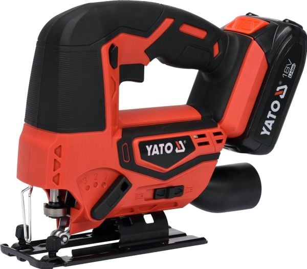 Batteridrevet stikksag/smal stikksag Yato YT-82822; 18 V; 2,0 Ah batteri