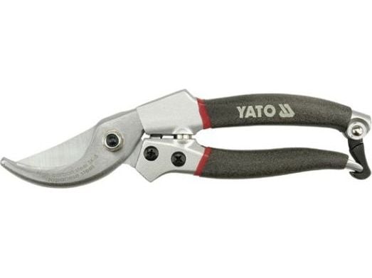 Yato YT-8845, Rød, Bølgeblad, Aluminium, Stål, 200 mm