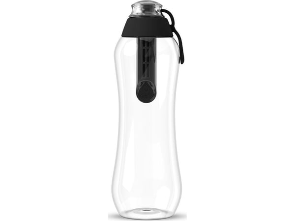 Dafi SOFT, Veden suodatuspullo, 0,5 L, Musta