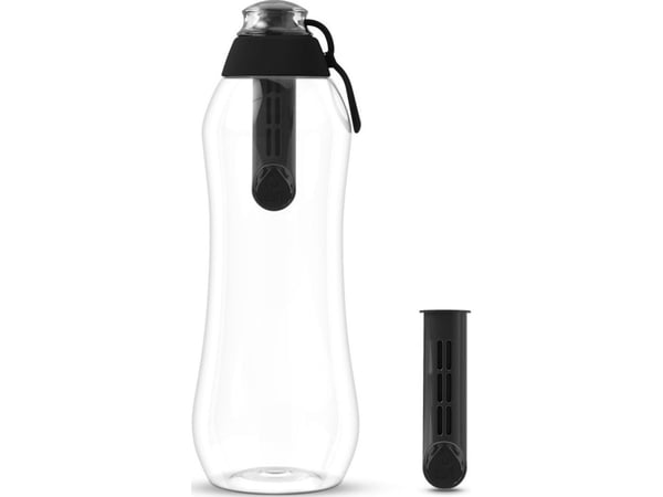 Dafi SOFT, Veden suodatuspullo, 0,5 L, Musta
