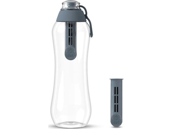 Dafi SOFT, Veden suodatuspullo, 0,5 L, Terästä