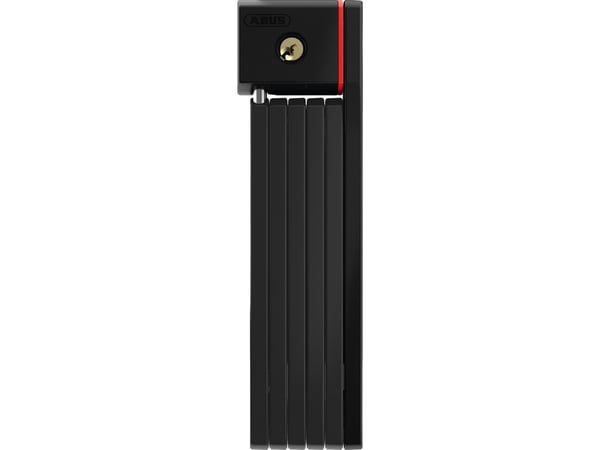 ABUS Bordo 5700/80, Foldelås, Sort, Silikon, Stål, Nøkkel, 800 mm