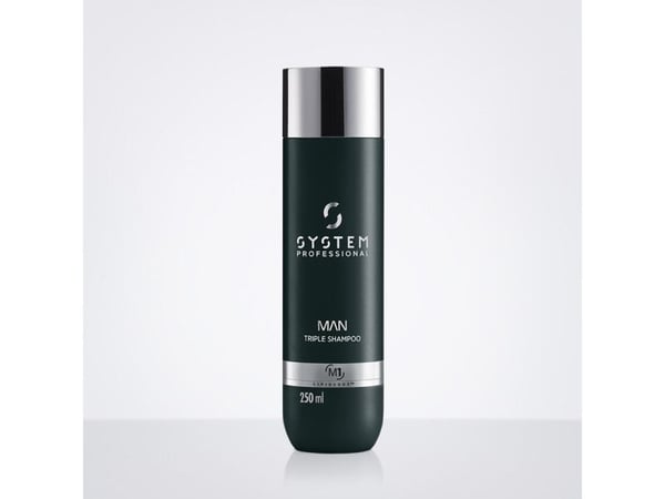 System Professional Man Triple Shampoo M1, 250ml