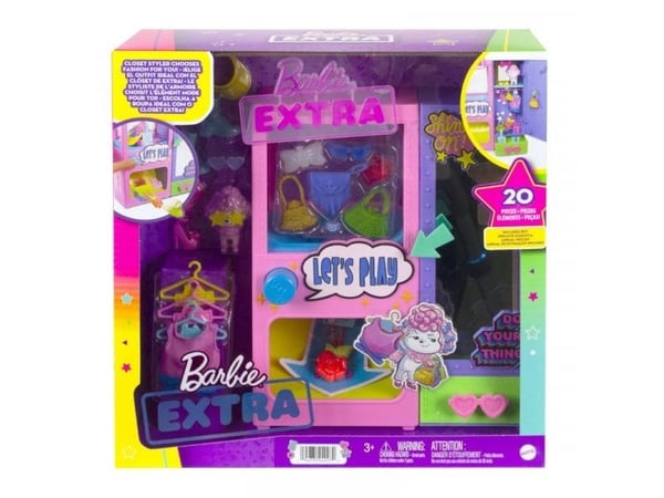 Barbie Extra Fashion Vending Machine Playset