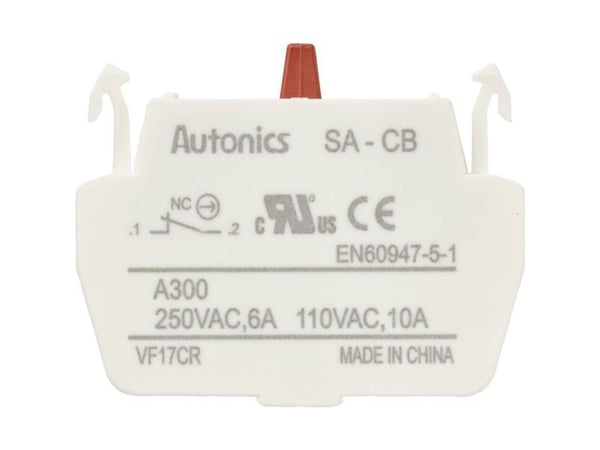 TRU COMPONENTS SA-CB Kosketinelementti 1 x bryde contact 110 V, 250 V 1 kpl
