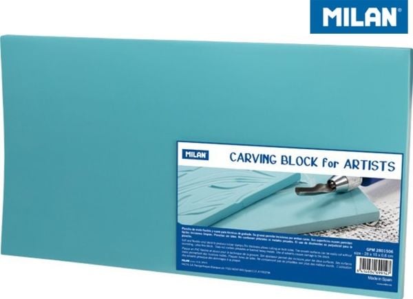Linoleumstrykkblokk Milan for kunstnere stor 28 x 15 cm |