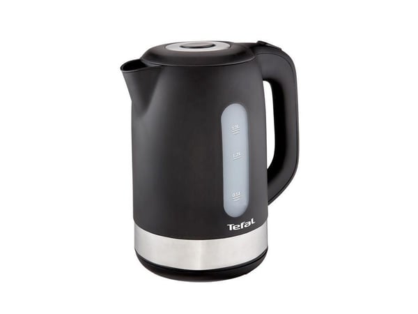 Tefal KO3308, 1,7 l, 2400 W, Svart, Vattennivå indikator, Sladdlös, Filtrering