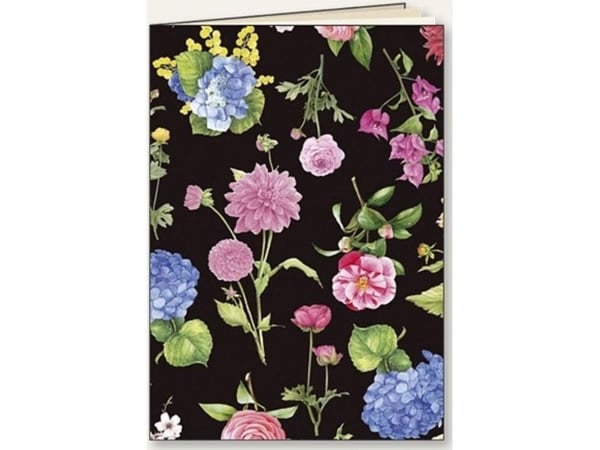 Tassotti dekorasjonshefte A5/48K linjer Blomster