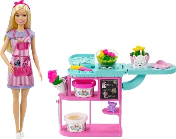 Barbie-dukke Mattel Karriere - Blomsterbutikk (GTN58)