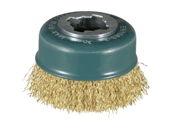 Makita D-73433, Kopp stålbørste, Flatt senter, Metall, Makita, 7,5 cm, 0,3 mm
