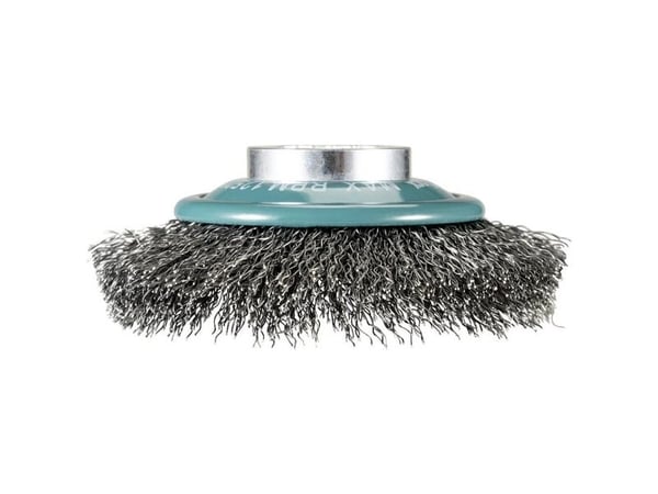 Makita D-73449, Slipebørste, Kull stål, 12500 RPM, Flerfarget, Rund, 10 cm
