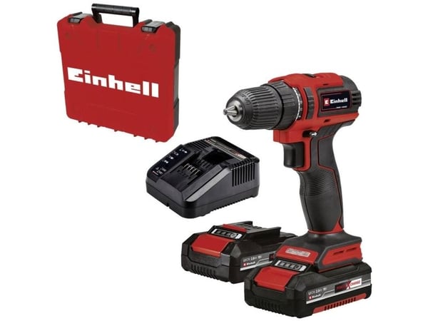 Einhell 4513995, Elektrisk skrutrekker, 18 V, Lithium-Ion (Li-Ion), 165 mm, 75 mm, 230 mm