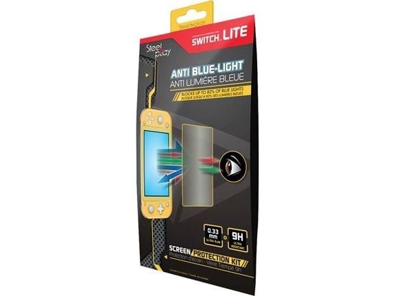 Steelplay Anti Blue-Light - Skjermbeskyttelse for spillkonsoll - glass - gjennomsiktig - for Nintendo Switch Lite