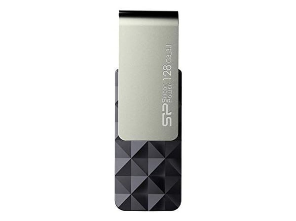 SILICON POWER Blaze B30 - USB-flashstasjon - 128 GB - USB 3.0 - svart