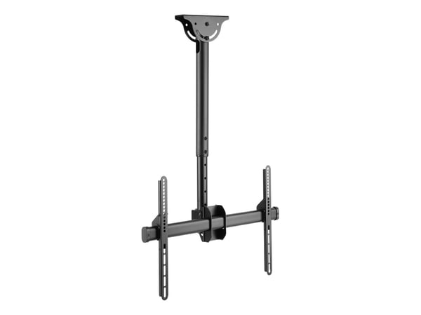 DELTACO Office - Monteringssett (takmontering) - full motion, telescopic - for flatpanel - 560 - 910 mm - svart - skjermstørrelse: 37"-70"