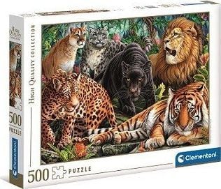 Clementoni Clementoni Puzzle 500el Villkatter 35126