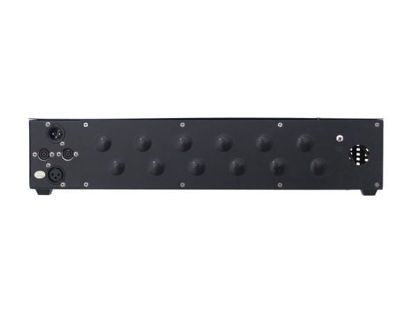 Eurolite 70064120, 6 kanaler, Sort, Knapper, 2U, 19", AC