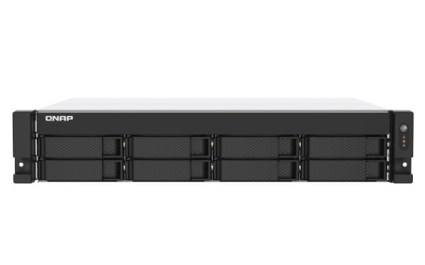 QNAP TS-873AeU - NAS-server - 8 brønner - kan monteres i rack - SATA 6Gb/s - RAID 0, 1, 5, 6, 10, JBOD, 50, 60 - RAM 4 GB - 2.5 Gigabit Ethernet - ...