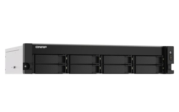 QNAP TS-873AeU - NAS-server - 8 brønner - kan monteres i rack - SATA 6Gb/s - RAID 0, 1, 5, 6, 10, JBOD, 50, 60 - RAM 4 GB - 2.5 Gigabit Ethernet - ...