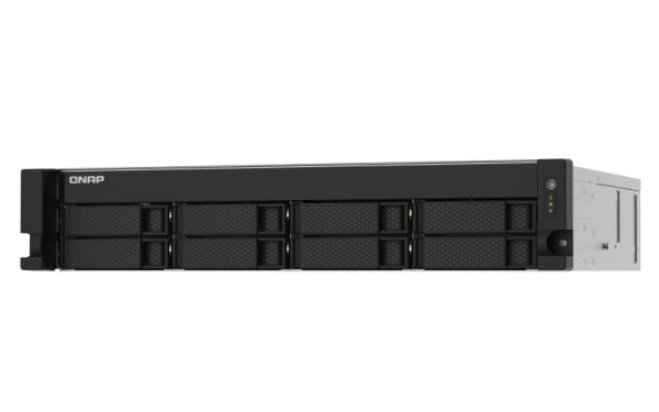 QNAP TS-873AeU - NAS-server - 8 brønner - kan monteres i rack - SATA 6Gb/s - RAID 0, 1, 5, 6, 10, JBOD, 50, 60 - RAM 4 GB - 2.5 Gigabit Ethernet - ...