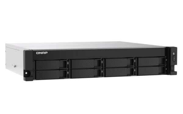 QNAP TS-873AeU - NAS-server - 8 brønner - kan monteres i rack - SATA 6Gb/s - RAID 0, 1, 5, 6, 10, JBOD, 50, 60 - RAM 4 GB - 2.5 Gigabit Ethernet - ...