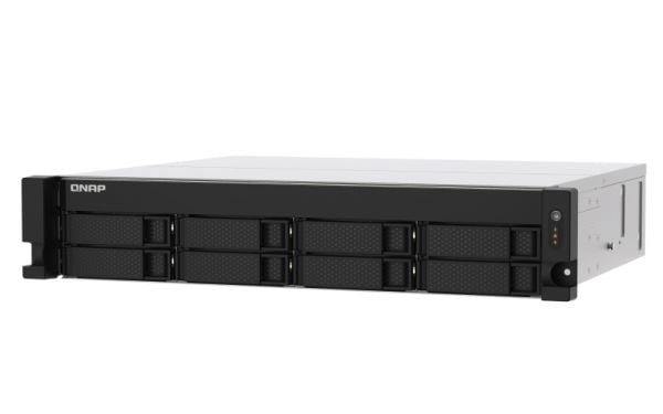QNAP TS-873AeU - NAS-server - 8 brønner - kan monteres i rack - SATA 6Gb/s - RAID 0, 1, 5, 6, 10, JBOD, 50, 60 - RAM 4 GB - 2.5 Gigabit Ethernet - ...