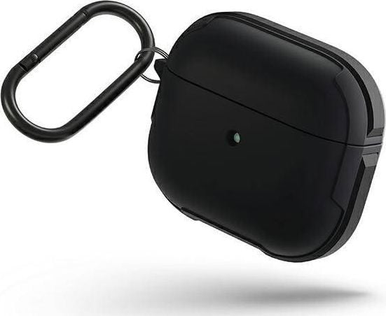UNIQ deklas Valencia-hylster til AirPods 3, antimikrobiell (svart)