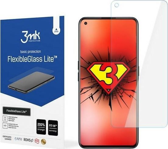 3MK FlexibleGlass Lite Realme GT Neo 2 5G Hybrid Glass Lite