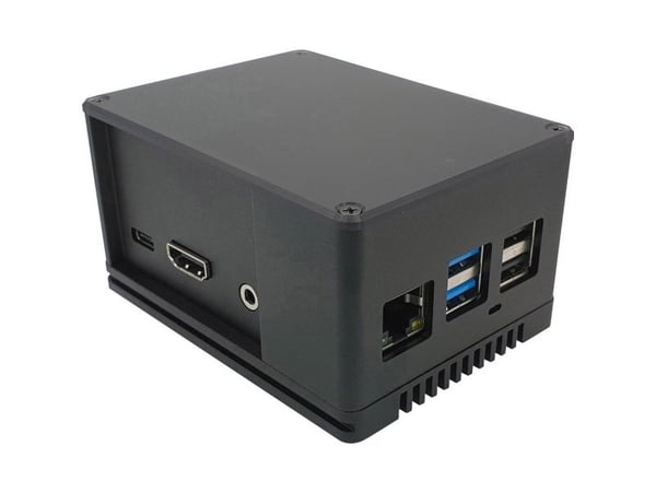 Rock Pi Radxa Allnet aluminiumhölje ecoPI PRO HP svart