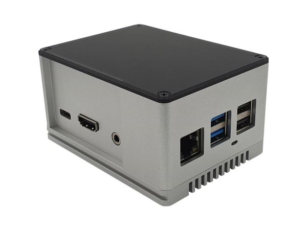 Radxa RockPi_GH_PROHP_SV SBC-kabinet Passer til: Rock Pi Sølv