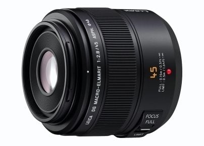 Leica H-ES045E - Objektiv - 45 mm - f/2.8 DG Macro-Elmarit - Micro Four Thirds - for Lumix DC-BGH1; Lumix G DC-G100, G90, GF90, GH5M2, GH6, GH6L, G...