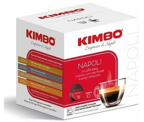 Kimbo Kimbo Napoli 16 kapsler til Dolce Gusto