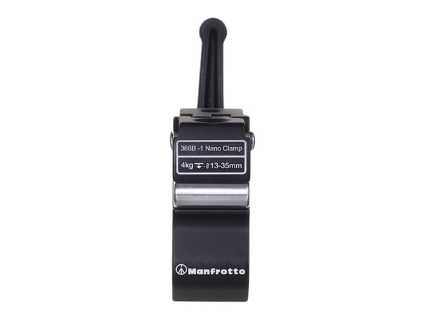 Manfrotto 386B-1 Nano - Monteringsklemme - maks belastning: 4 kg - svart