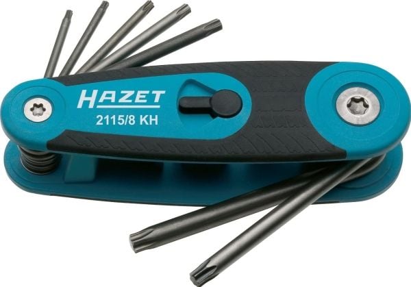 Hazet Torx-kulmaruuvimeisselisarja 8 kpl