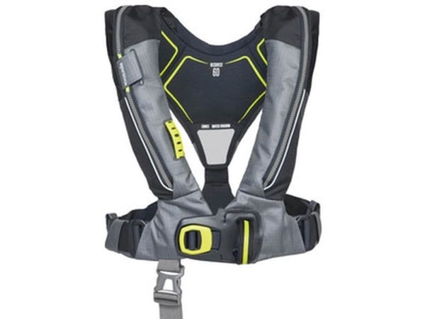 Spinlock Deckvest 6D redningsvest HRS 170N, grå
