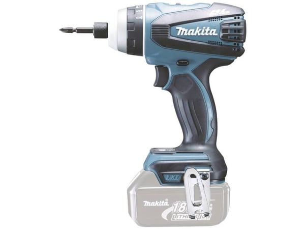 Makita DTP141Z - Støtdriver - trådløs - 2 hastigheter - 1/4" sekskantspor - 150 N·m - uten batteri - 18 V - SOLO