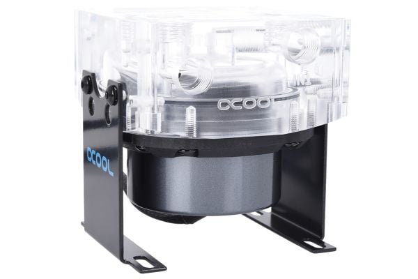 Alphacool Eispumpe VPP755, Pumpe, Akryl glass, Keramisk, Plast, Sort, Sølv, Gjennomsiktig, 83 mm, 80 mm, 87 mm