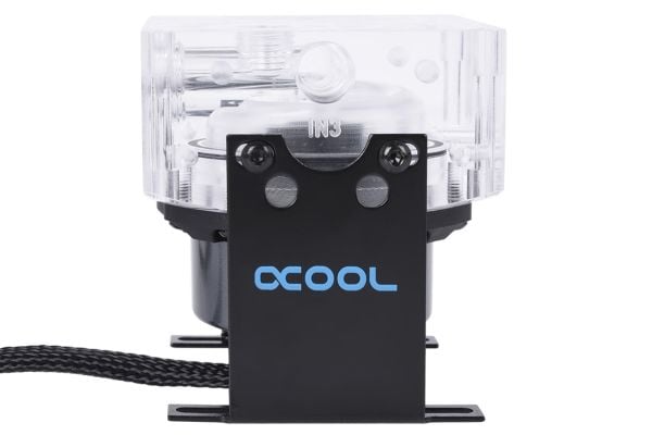 Alphacool Eispumpe VPP755, Pumpe, Akryl glass, Keramisk, Plast, Sort, Sølv, Gjennomsiktig, 83 mm, 80 mm, 87 mm