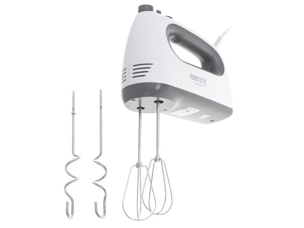 Camry Premium CR 4220W, Håndmikser, Grå, Hvit, Vispe, Elte, Miksing, 750 W, 220-240 V, 50 - 60 Hz