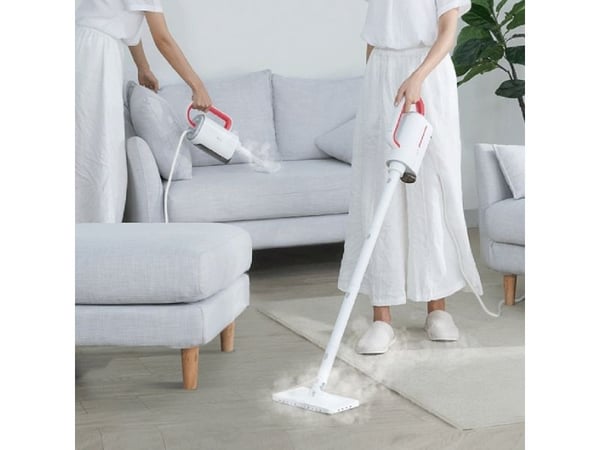 Deerma ZQ610, Dampmopp, 0,23 l, Rød, Hvit, Aluminium, 1600 W, 220-240 V
