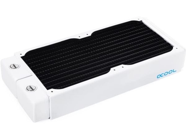 Alphacool 18647, Jäähdytin, Kupari, Terästä, Musta, Valkoinen, 1/4", 60 °C, 0,8 bar