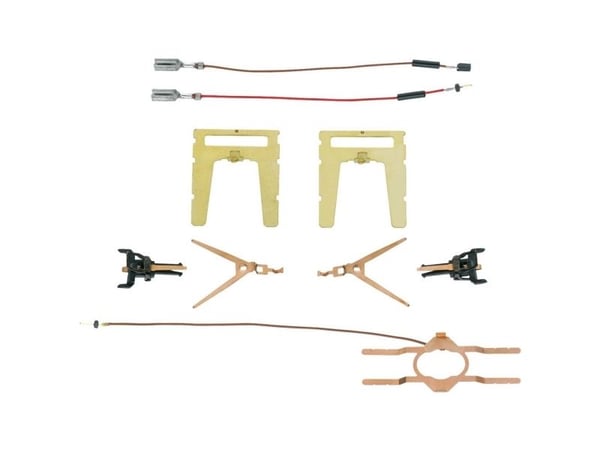 Märklin Current-Conducting Close Couplers (2 pcs.), HO (1:87), 15 vuosi/vuosia
