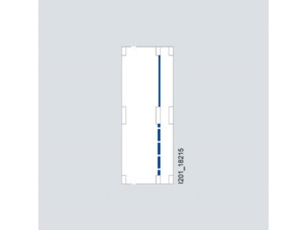 Siemens 8PQ4000-0BA03 8PQ40000BA03 del (L x B x H) 600 x 50 x 1900 mm plast hvit 1 stk
