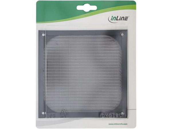InLine 33378S, Aluminium, Sort, 8 cm, 80 mm, 80 mm, 13 g