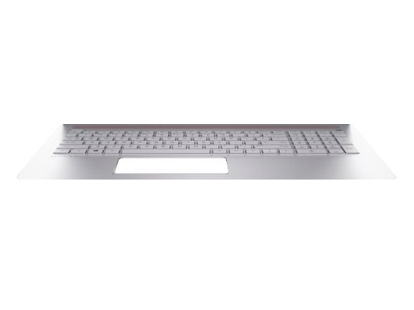 HP 928507-131, Kabinett + tastatur, Portugisisk, Bakgrunnsbelyst tastatur, HP, Pavilion 15-cd